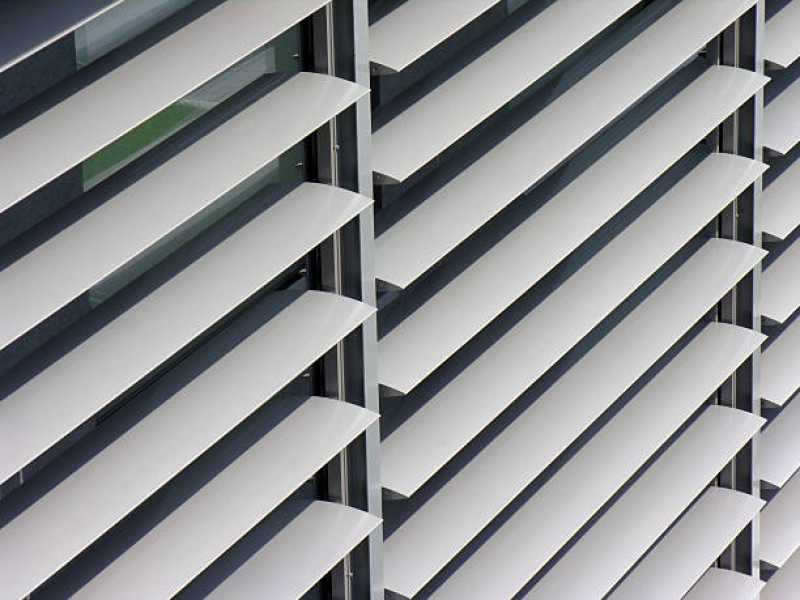 Brise de Alumínio Fachada Ocauçu - Brise de Alumínio Vertical São Paulo