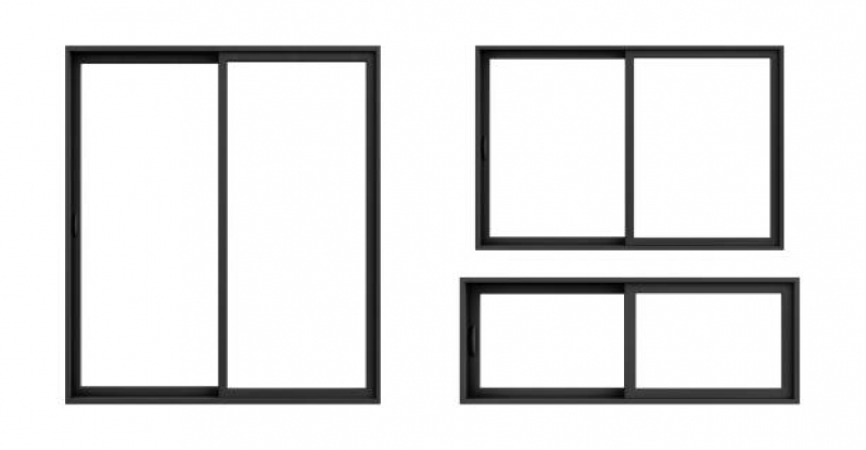 Fabricante de Janela para Quarto 100x120 Assis - Janela para Quarto de Alumínio Passos