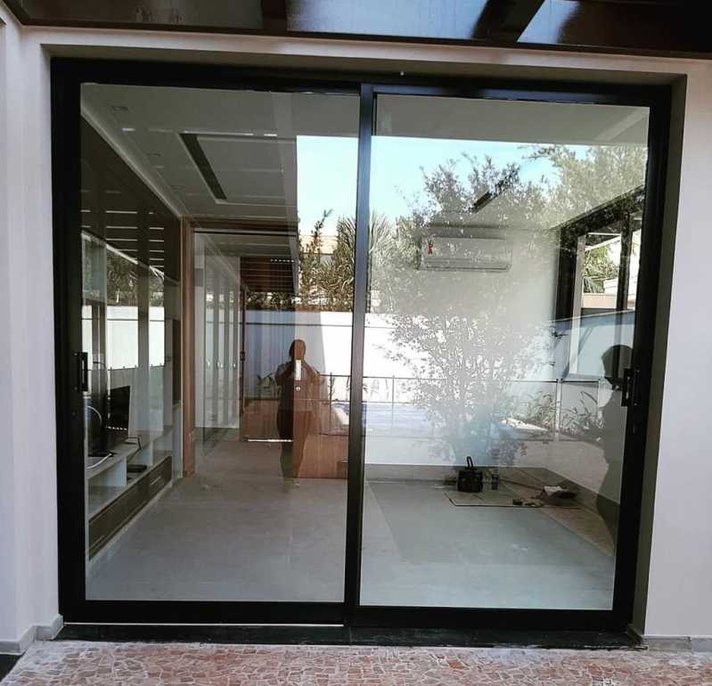 Preço de Porta de Alumínio para Sala Santa Rosa de Viterbo - Porta de Alumínio Branco